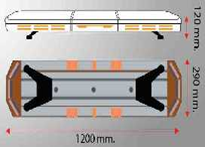 สัญญาณไฟฉุกเฉิน  LED DOUBLE FLASH